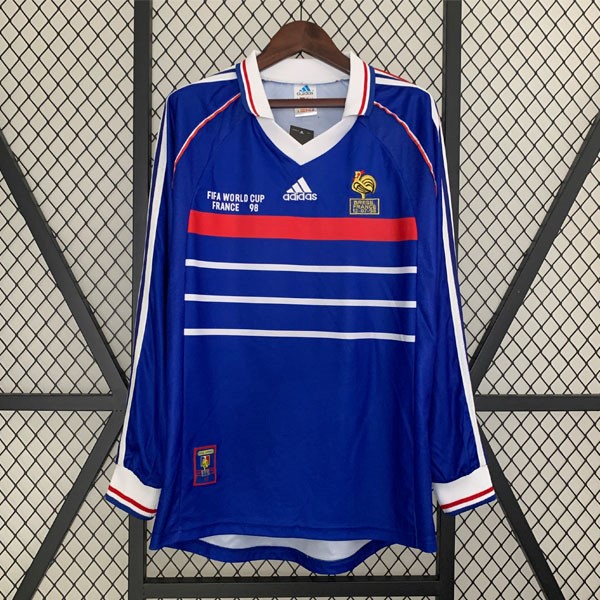 Thailandia Maglia Francia Home ML Retro 1998